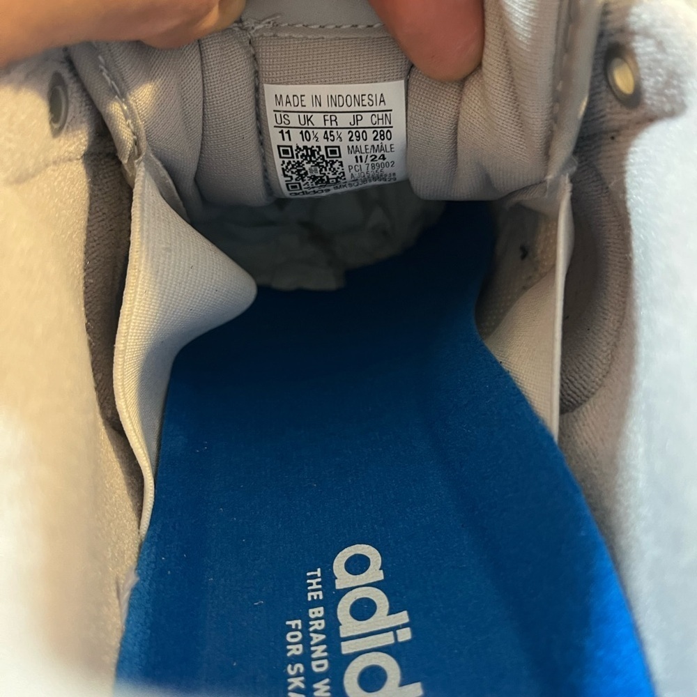 Adidas Centennial 85 Low ADV Grey Black Gum Sneaker Men's Shoe Size 11 - JQ5355‍ - Picture 10 of 11